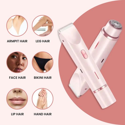 2 In 1 Dual Head Electric Shaver